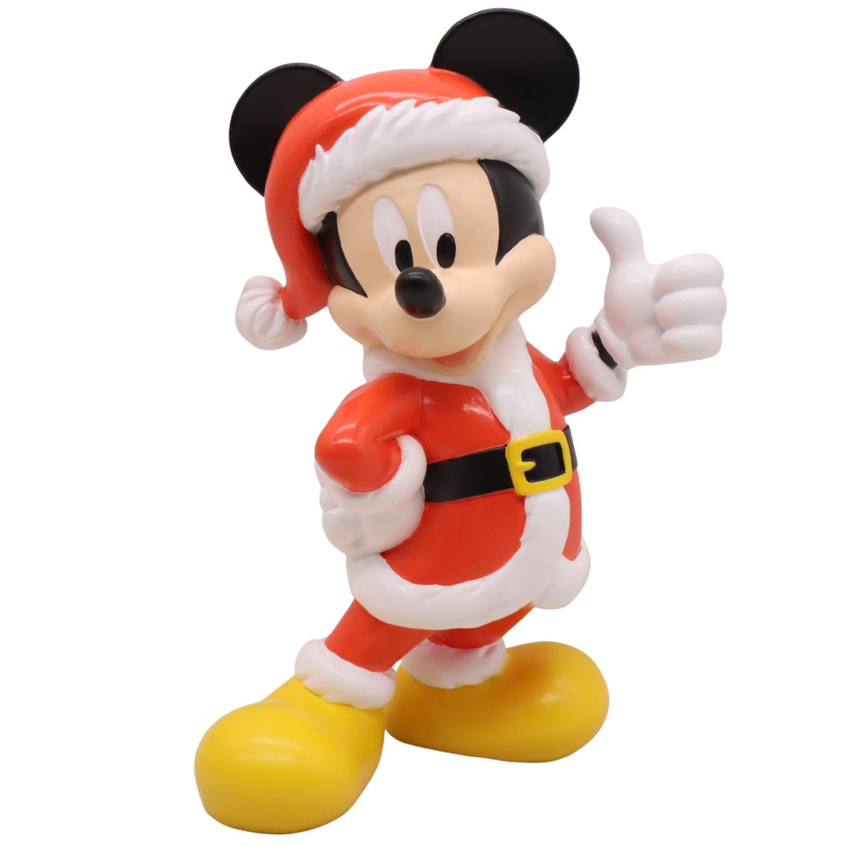 3d seasonal statue mickey santa suit extra large