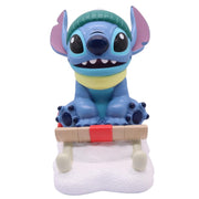 3d seasonal statue stitch sled
