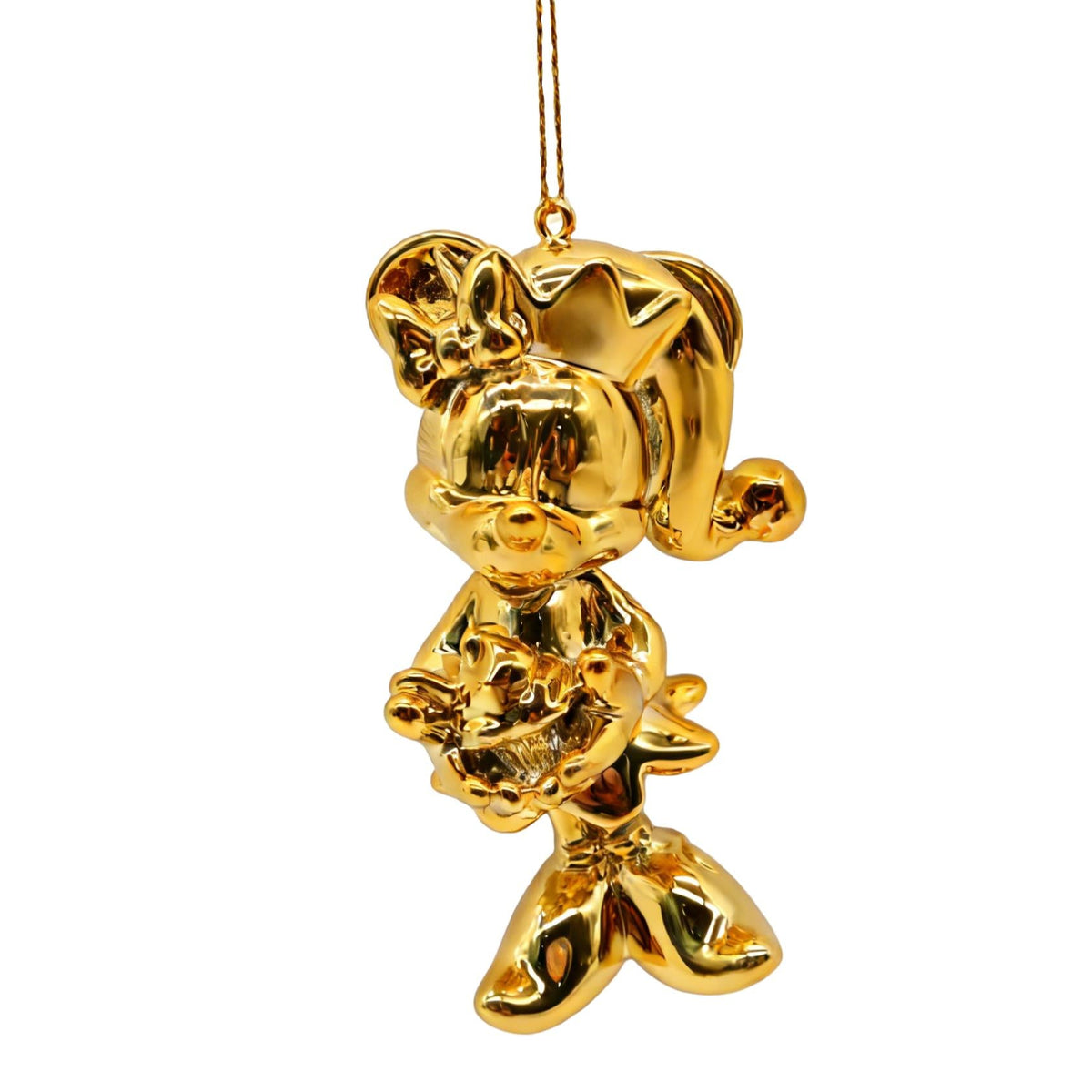 3d ornament minnie cupcake gold