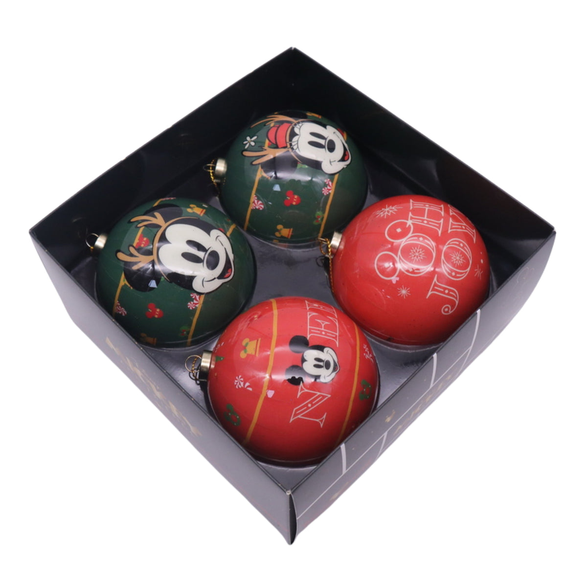 bauble box 4 pcs mickey & friends