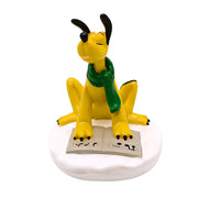 3d figurine snow pluto