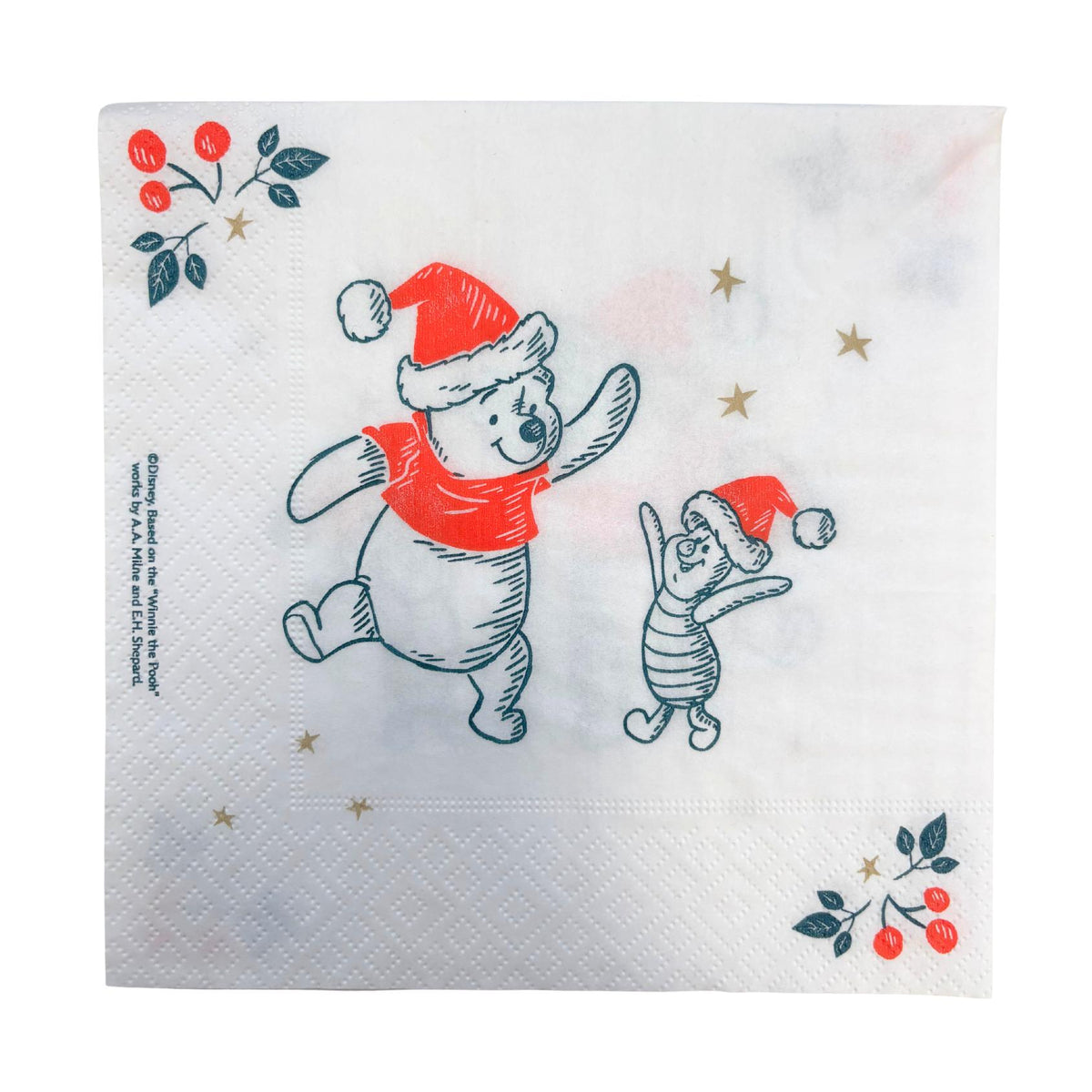 servetten winnie the pooh & piglet