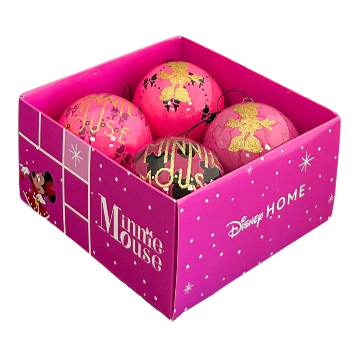 bauble box 4 pcs minnie