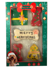dog decorated cookie box