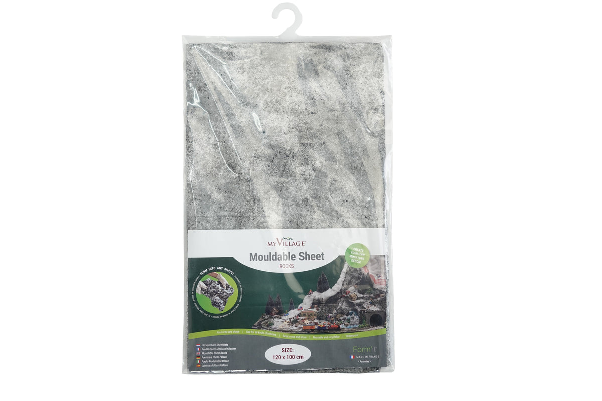 vormbare sheet alpine grey 60x50cm