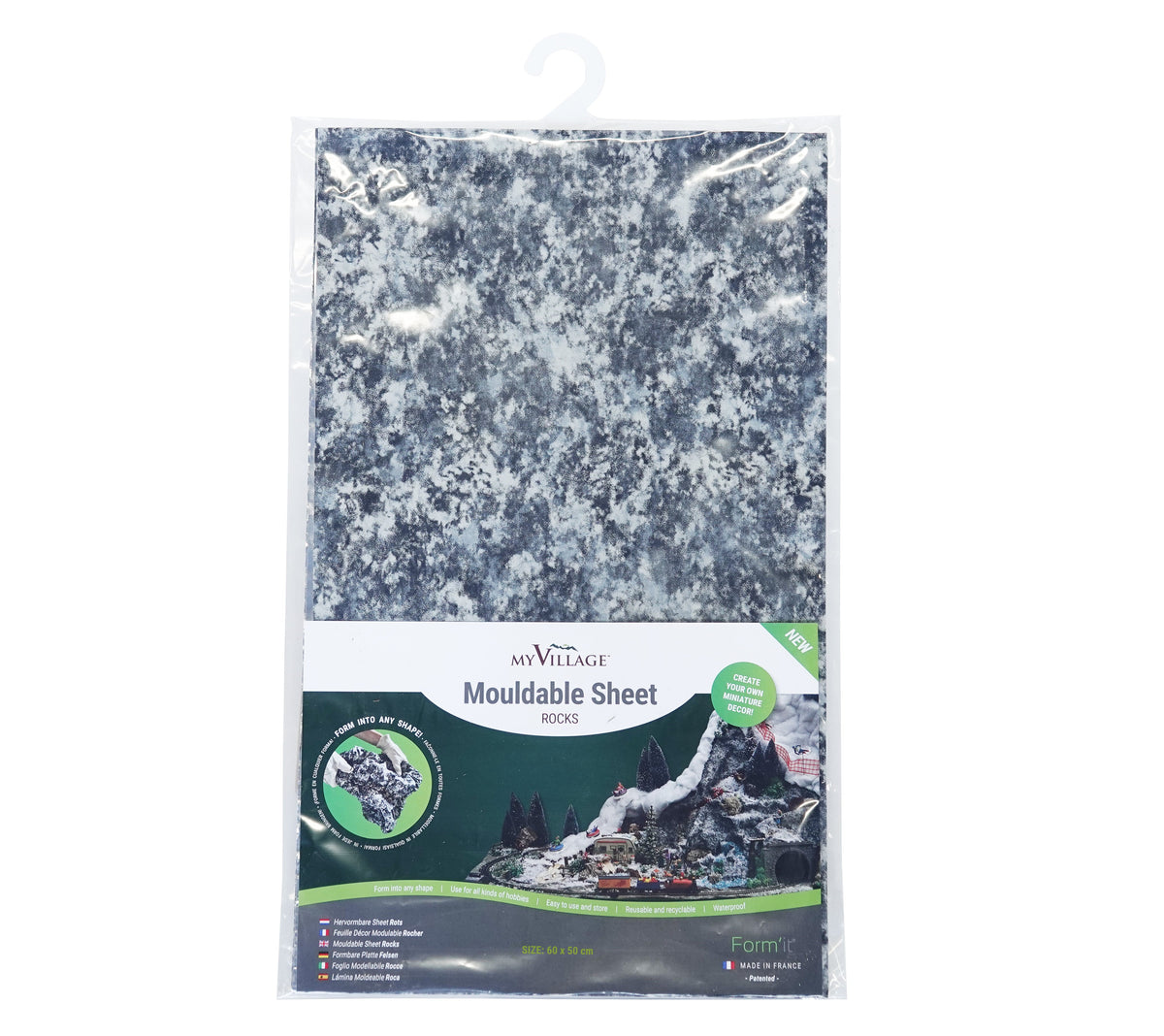 vormbare sheet rots 60x50cm
