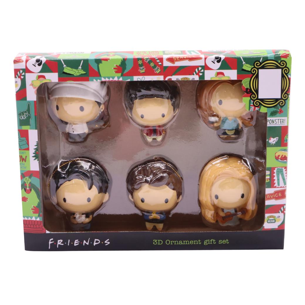 3d ornament gift set friends