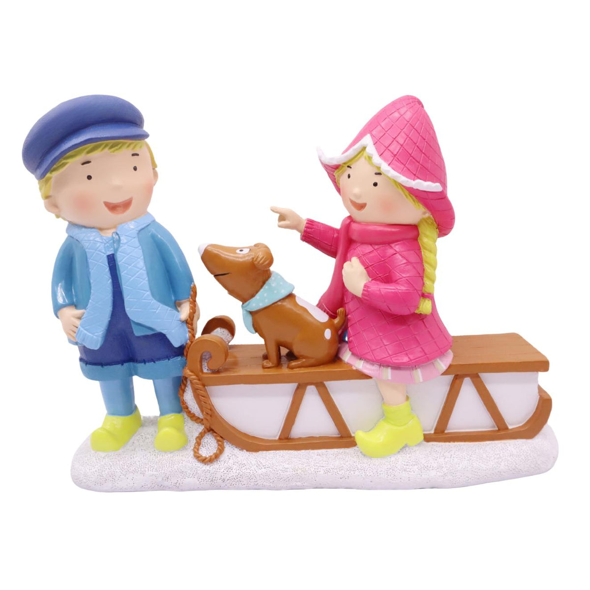 3d seasonal statue fien & teun & pim