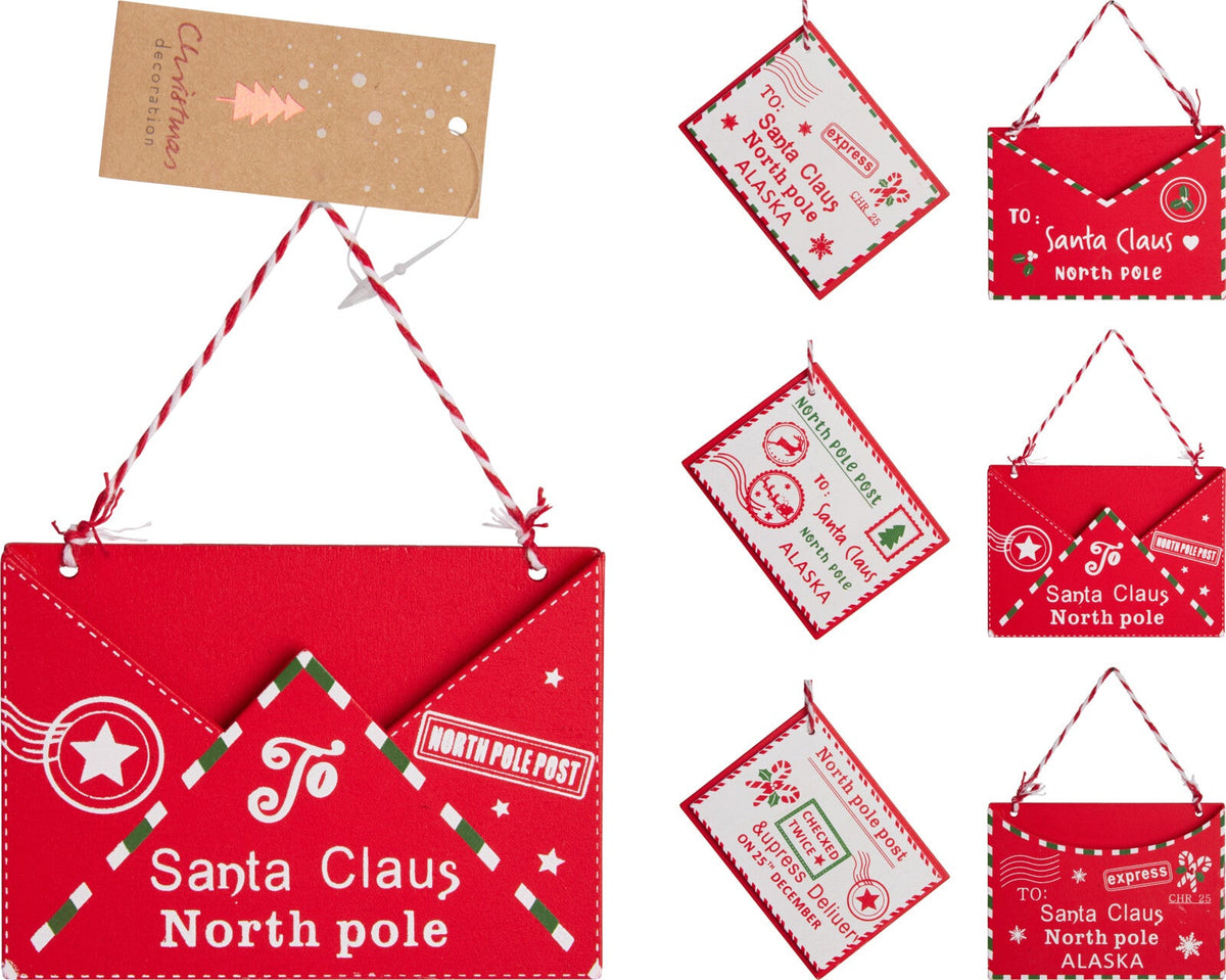 envelop hang deco 9cm 6ass