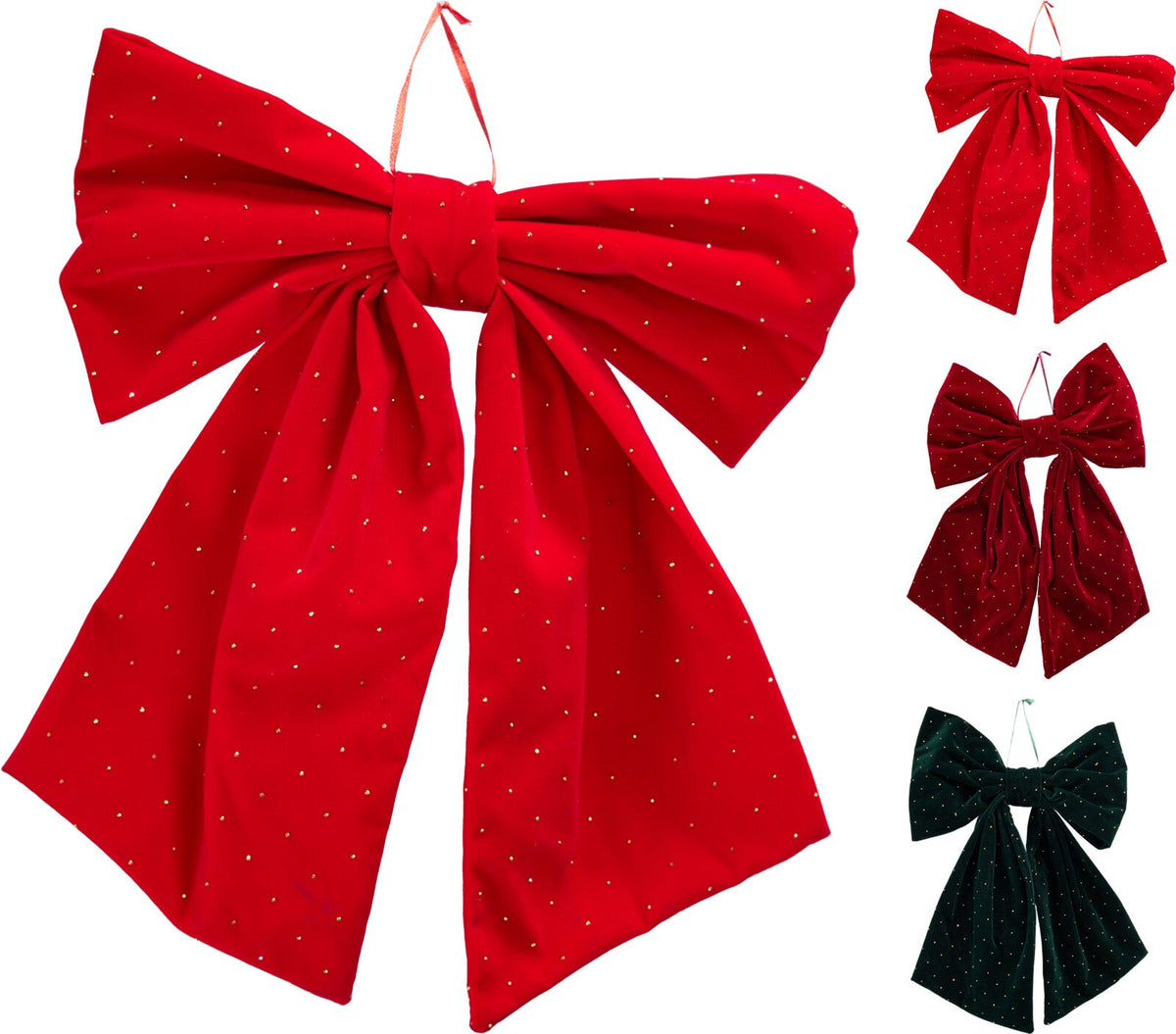 strik hangdeco 40cm 3ass kleur