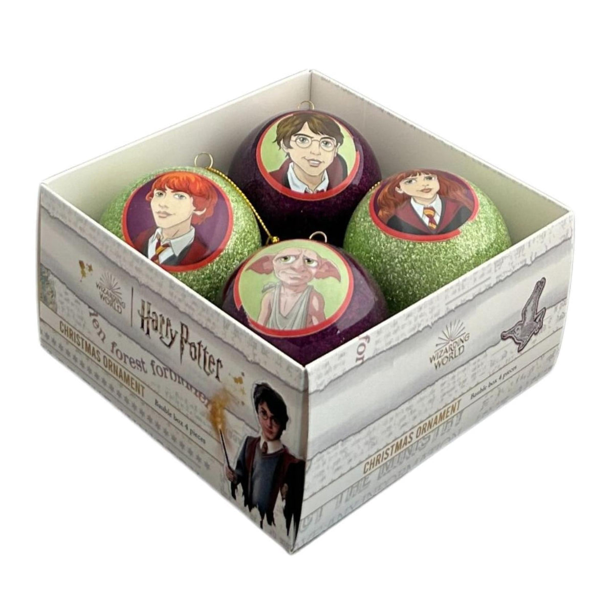 bauble box 4 pcs characters