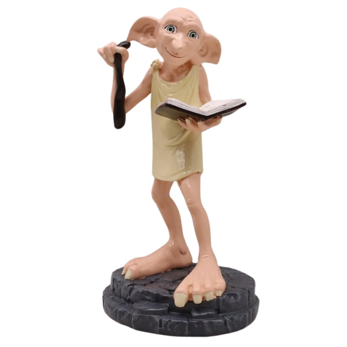 3d statue dobby with sock and book