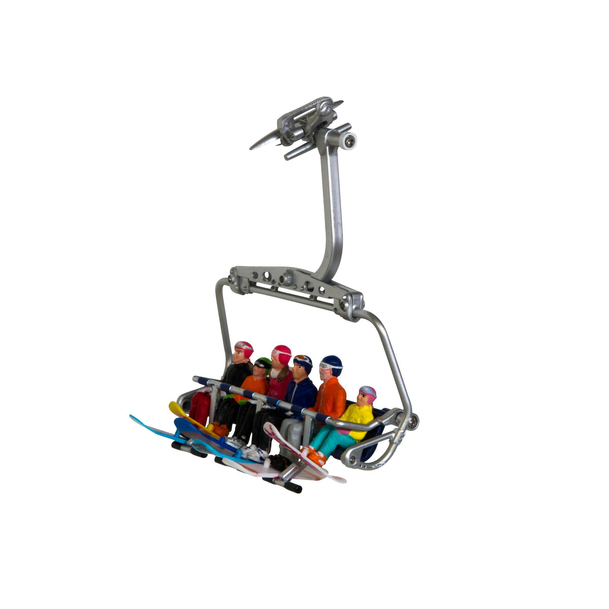 figuren zittend snowboard - 6st  1:32
(excl. zetel)