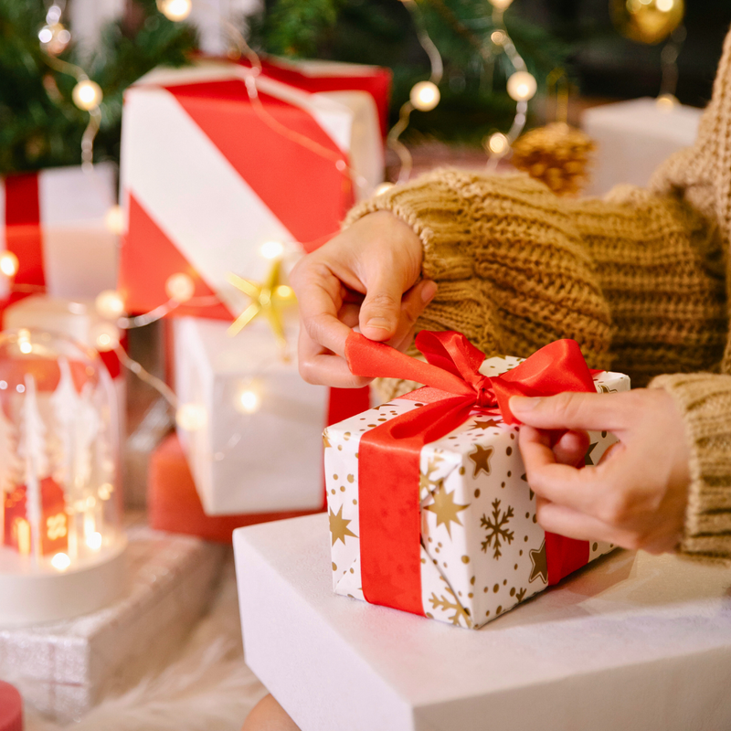 Kerstlinten en strikken