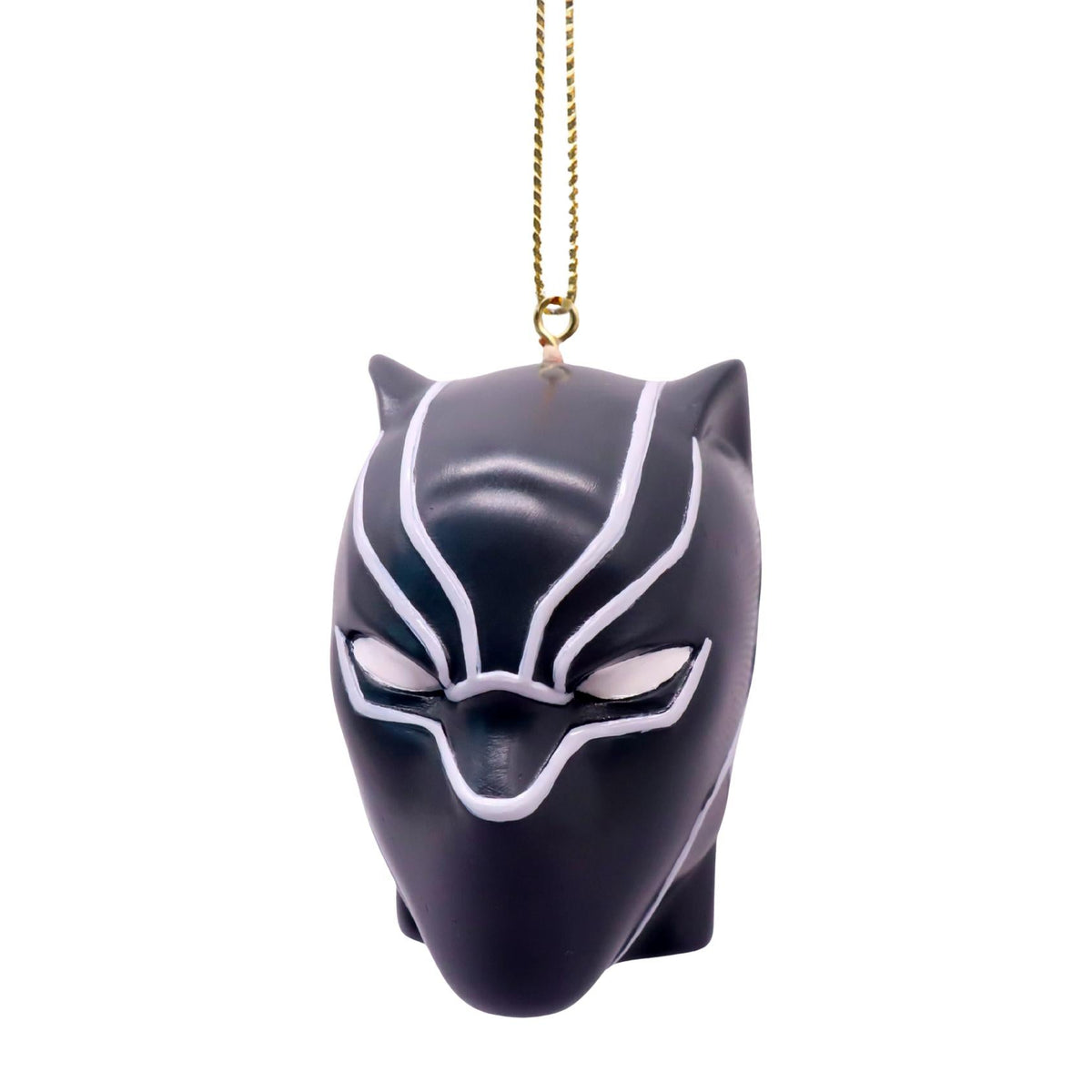 3d ornament black panther face