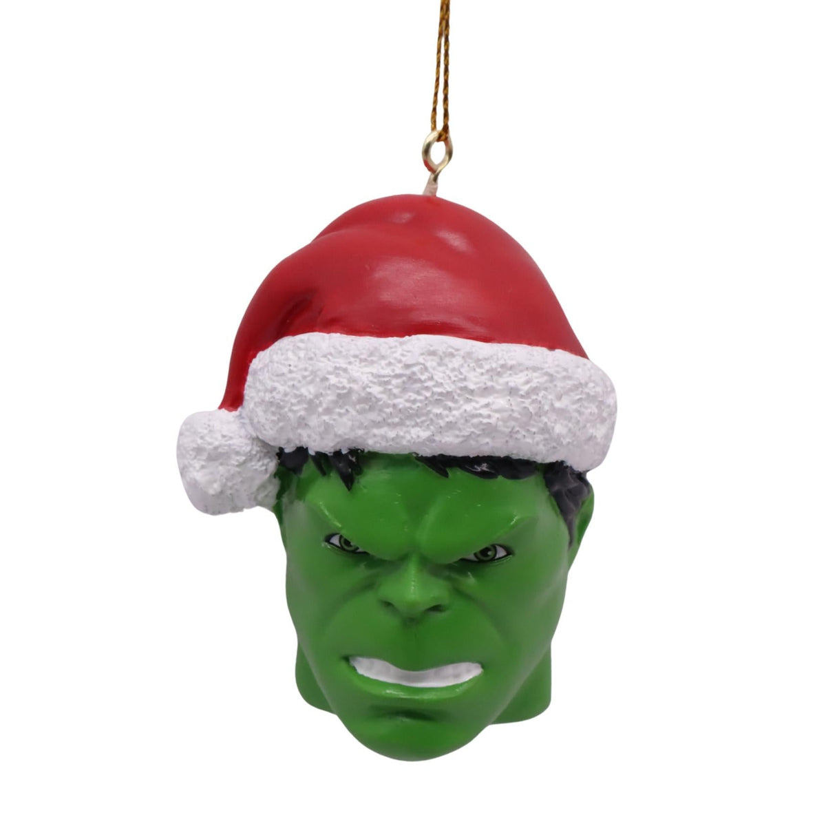 3d ornament hulk face