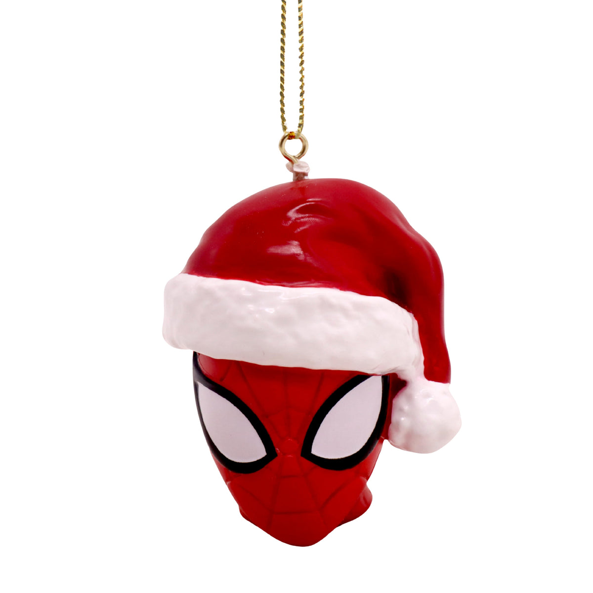 3d ornament spider-man face
