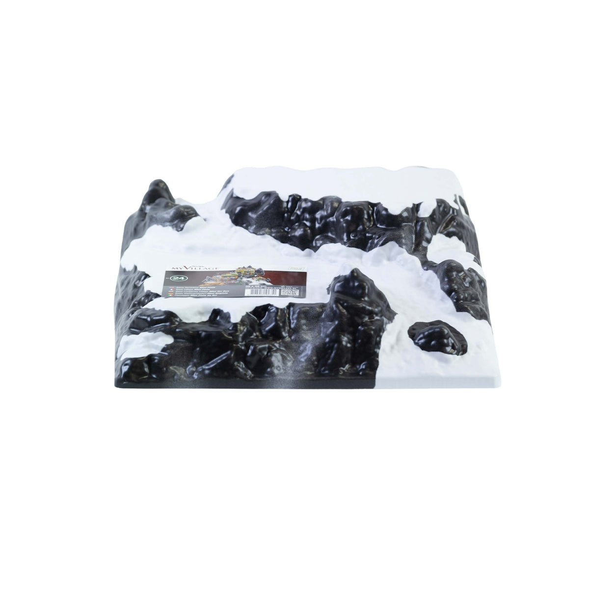 basis kerstdorp mini piste 39x38cm