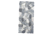 steentjes mat grijs-wit 30x14cm
