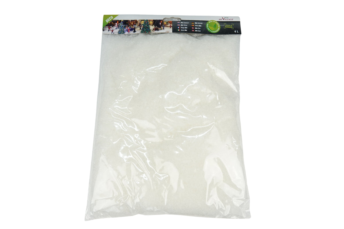 bio sneeuw  fijn 4 l
op basis van maiszetmeel.
