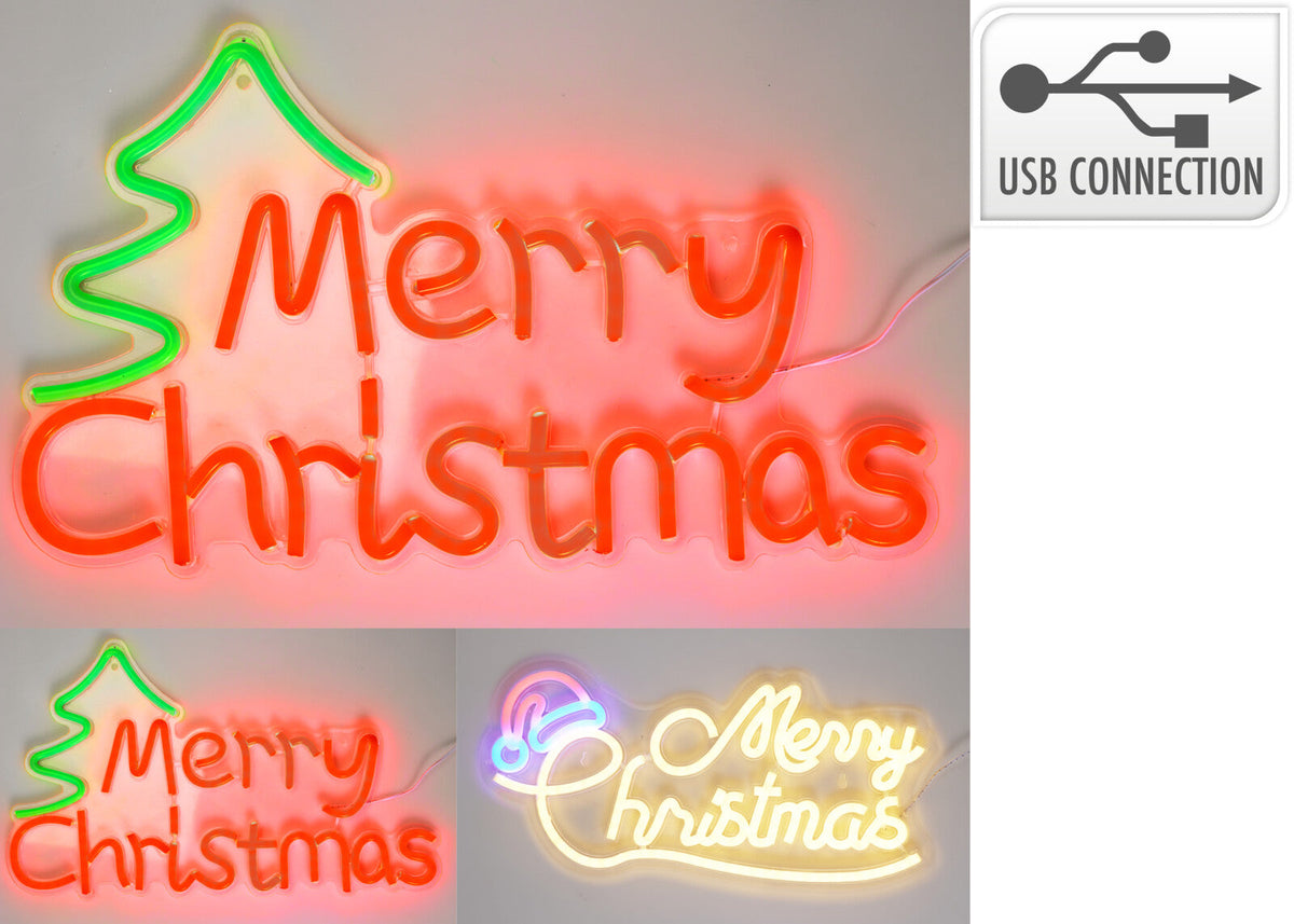 neon text merry christmas 2ass