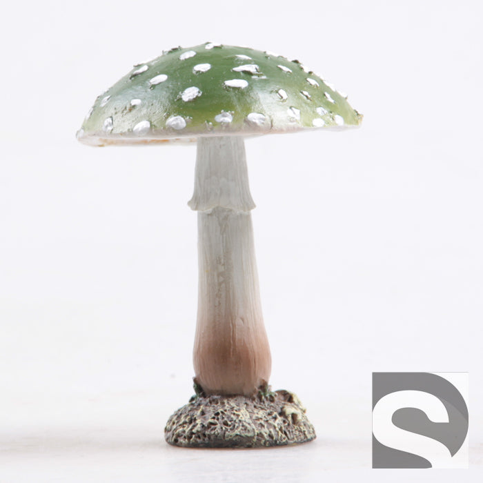 farmwood paddenstoel paraplu groen 9x9x13 cm sd