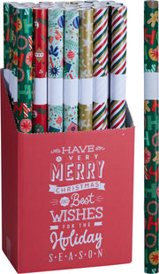 pakpapier 70x700cm 6ass kerst