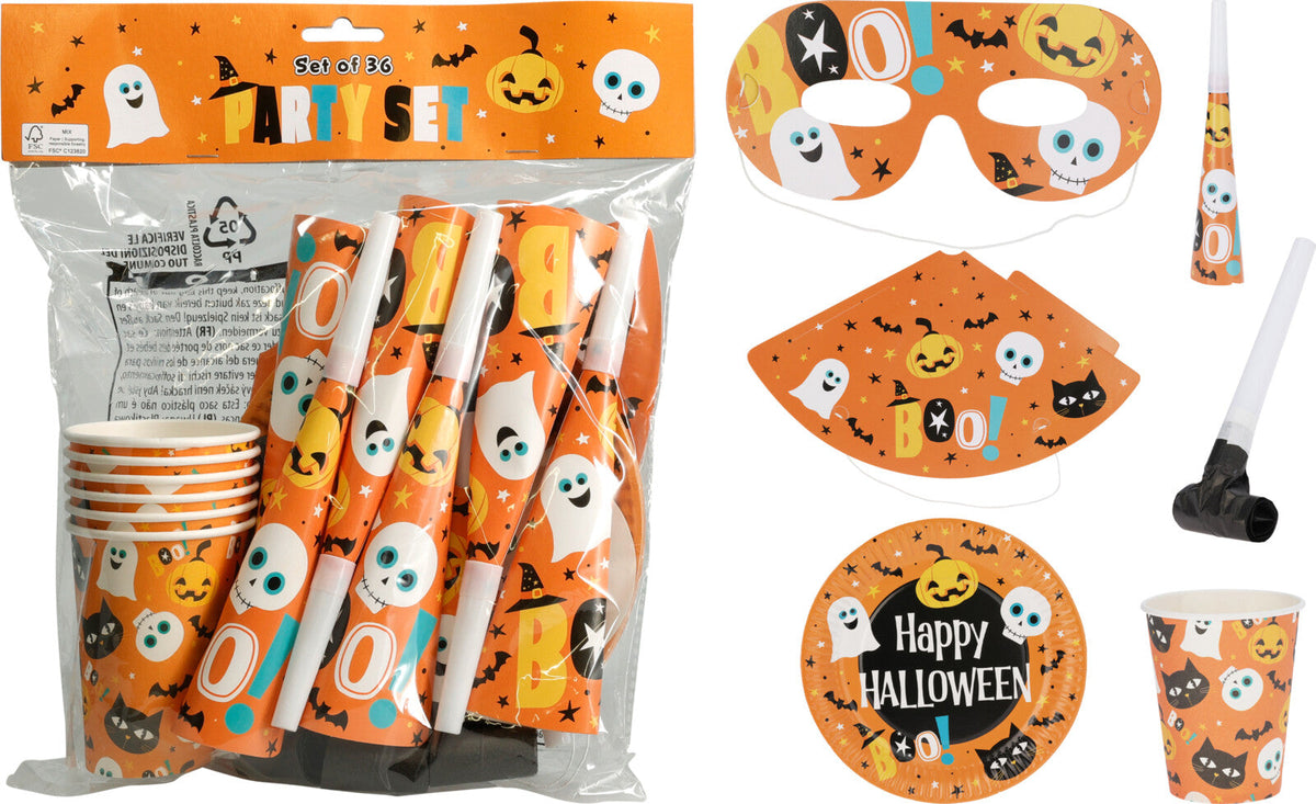 feestset halloween design