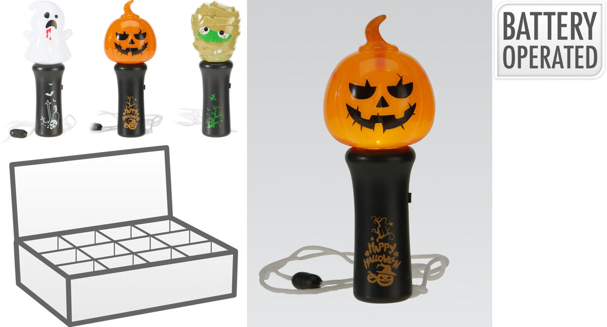staf halloween 13cm 3ass licht