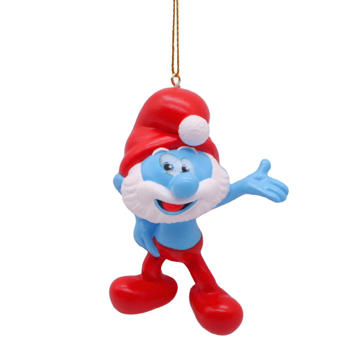3d ornament papa smurf christmas