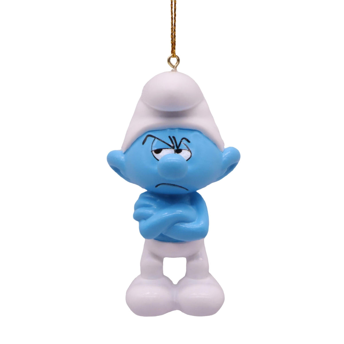 3d ornament grouchy smurf