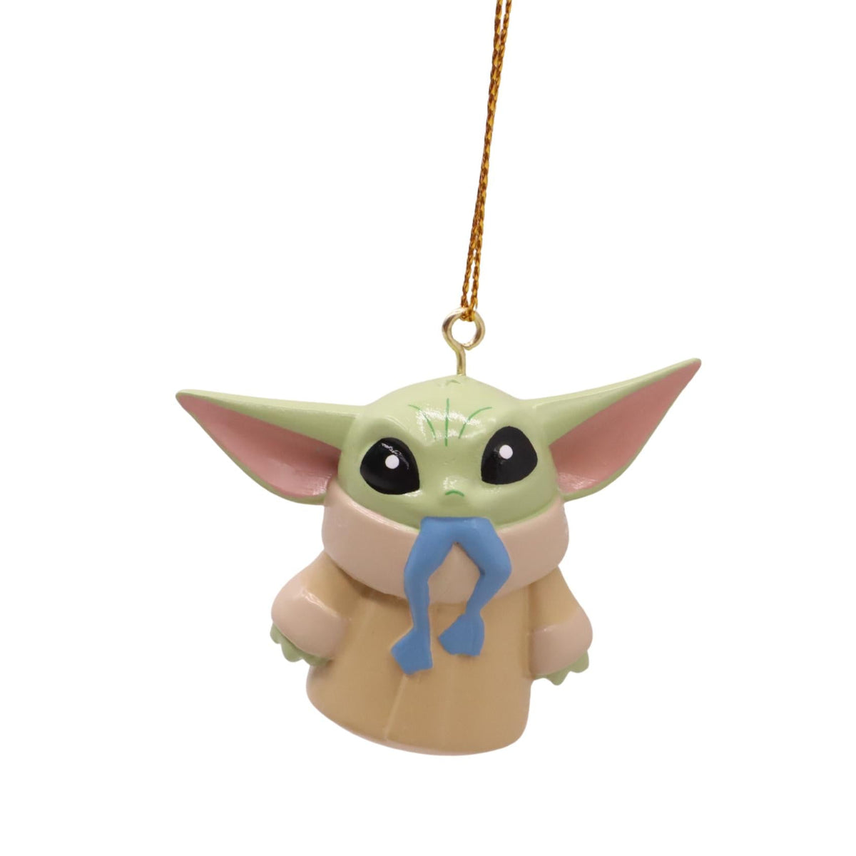 3d ornament grogu eating