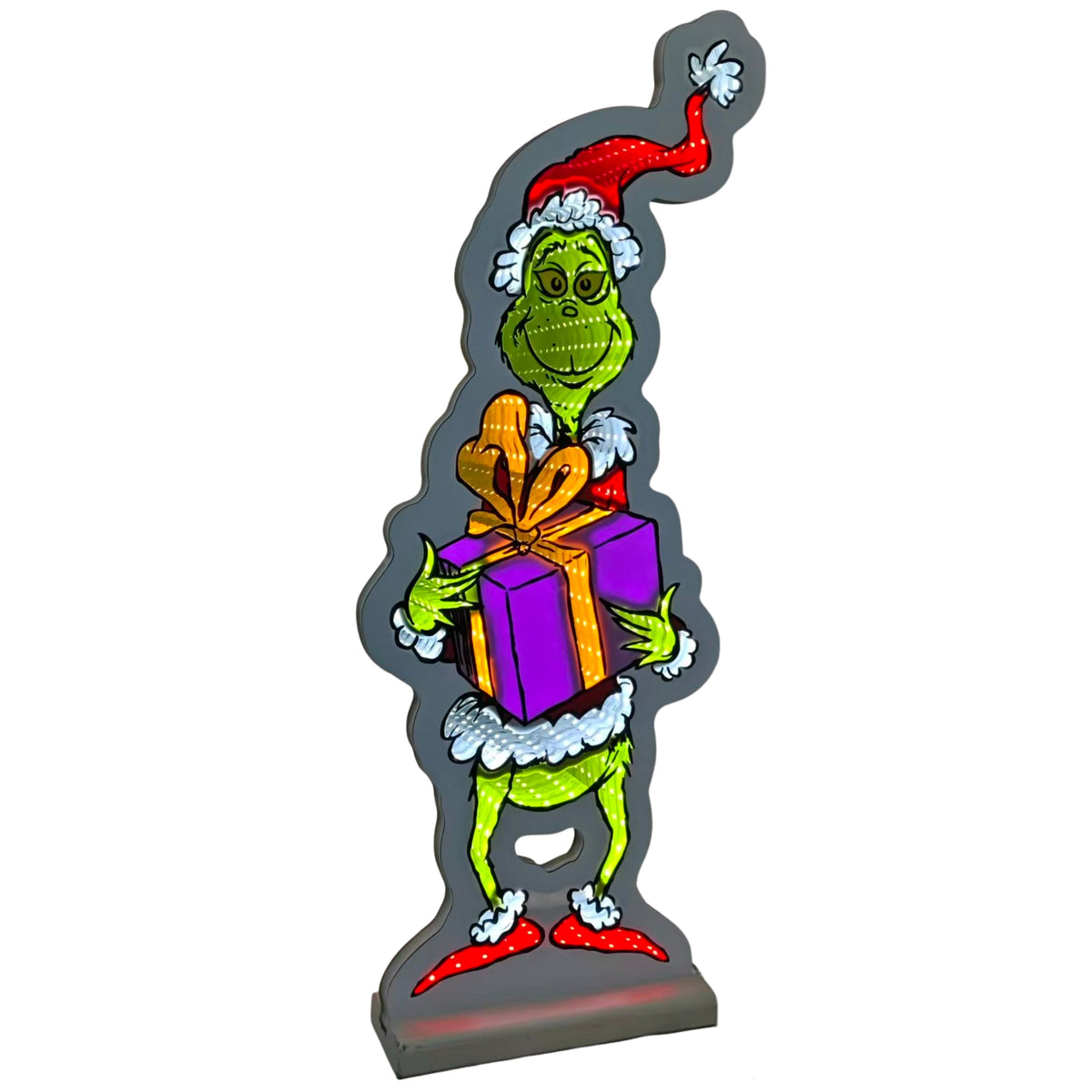 infinity light the grinch present 60 cm