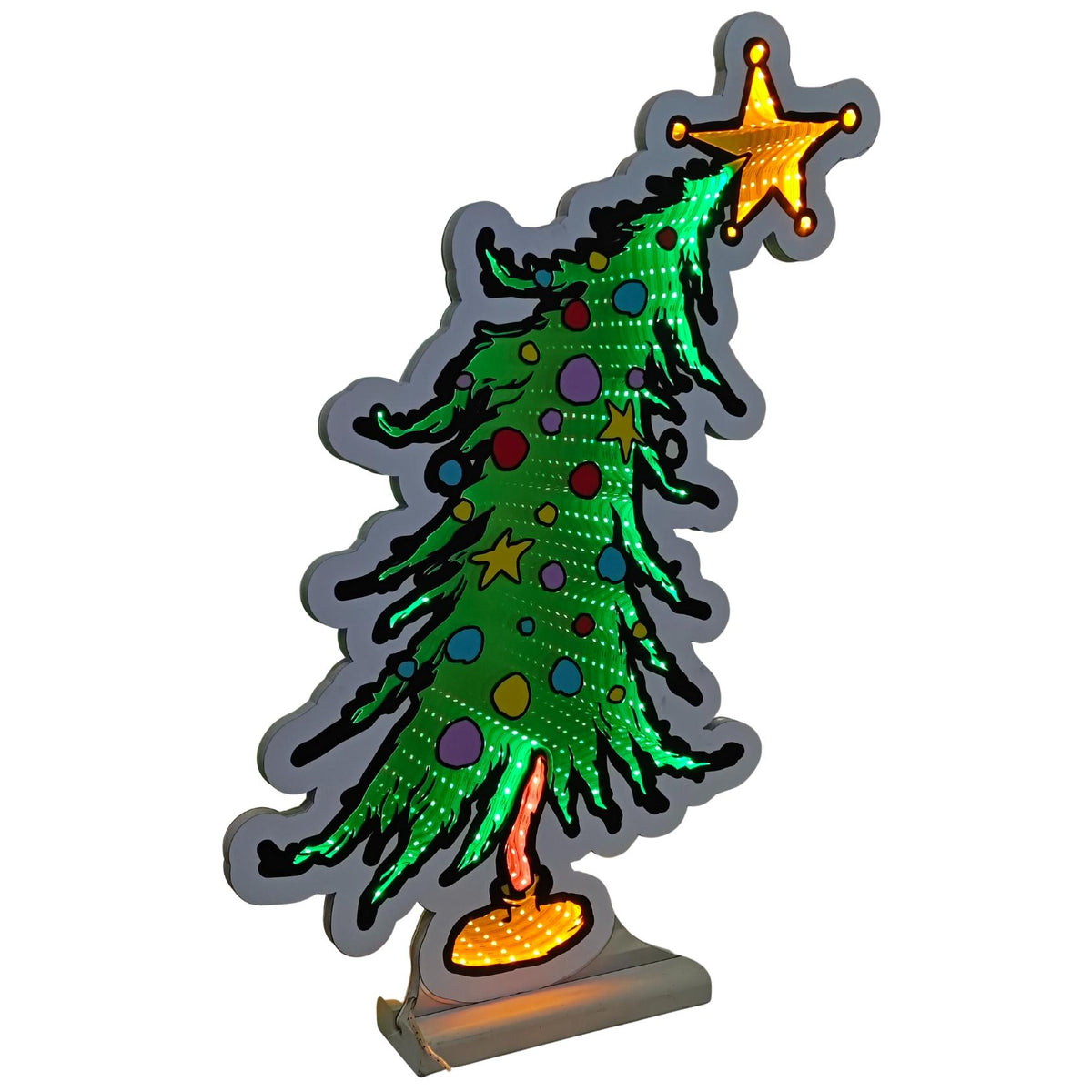 infinity light the grinch christmas tree 60 cm