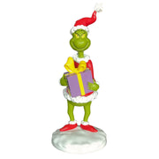 3d seasonal statue the grinch present