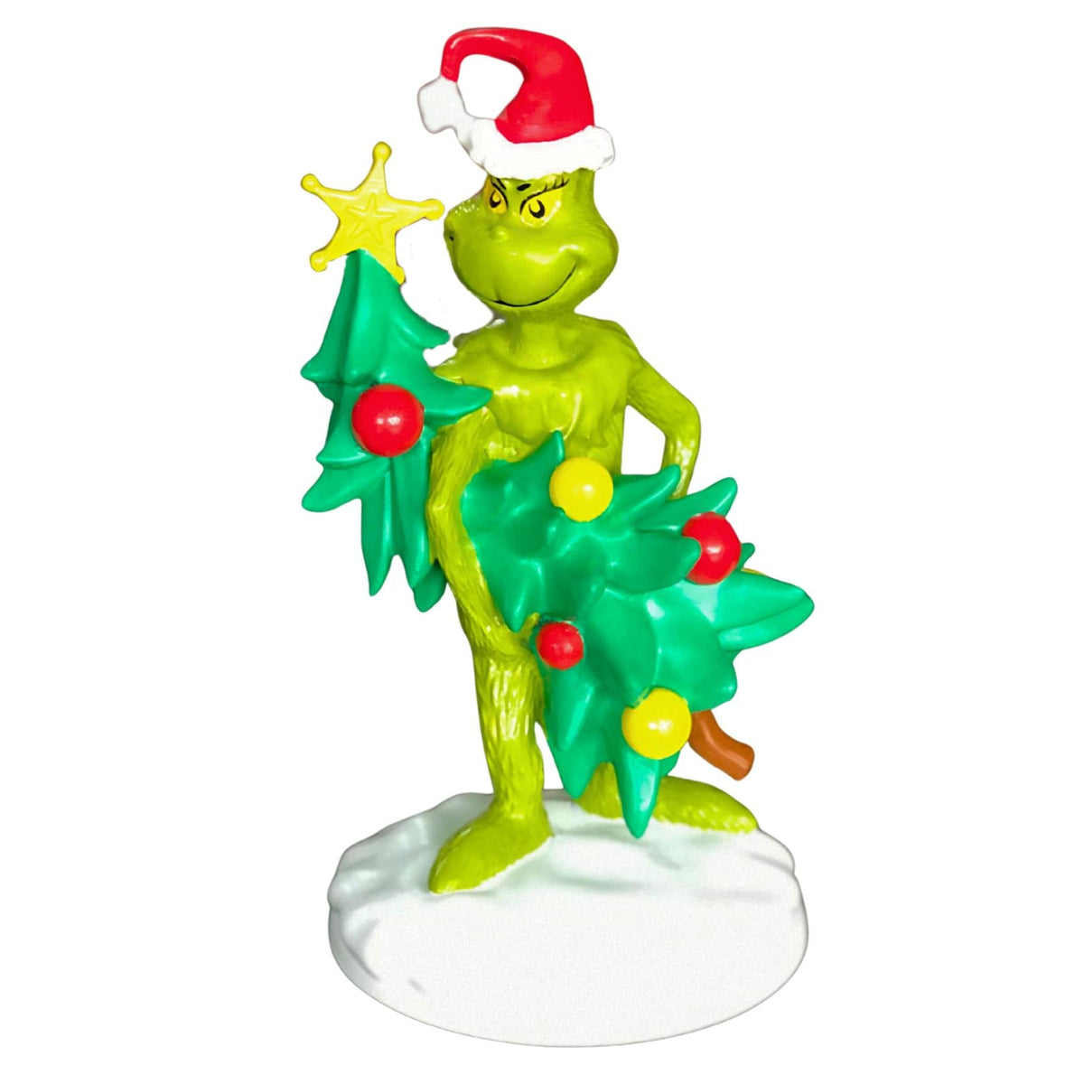 3d seasonal statue the grinch christmas tree