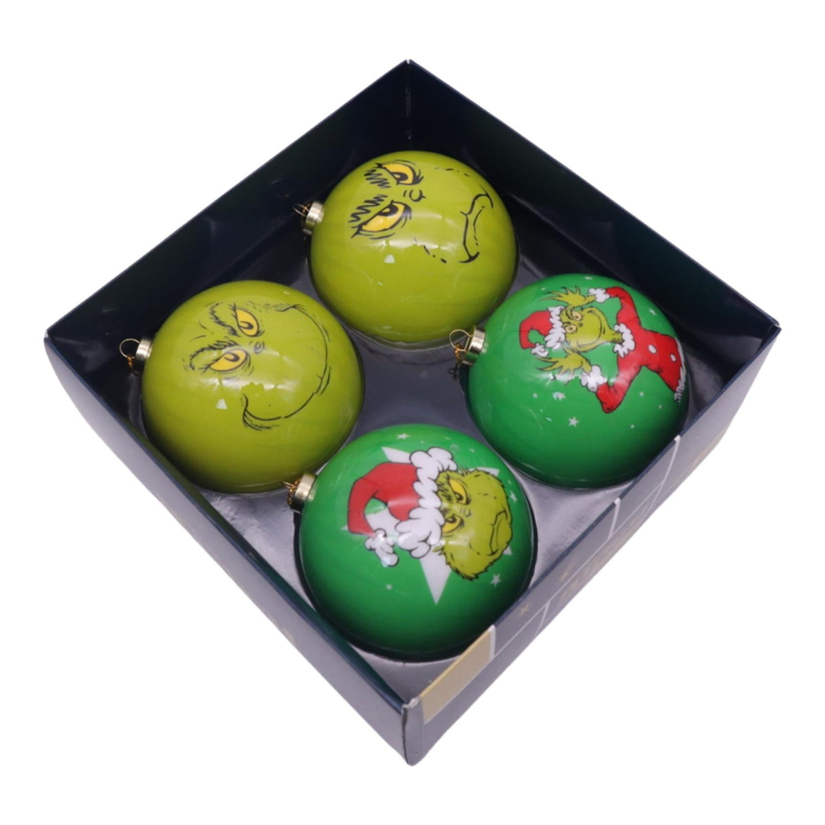 bauble box 4 pcs the grinch