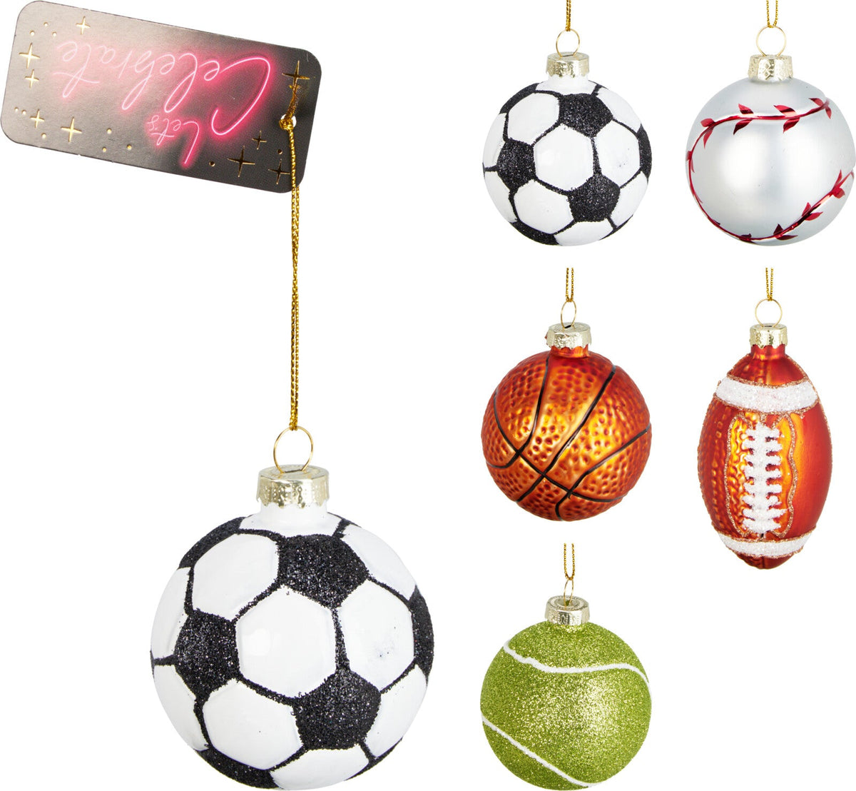 sportballen hangdeco 6cm 5ass design