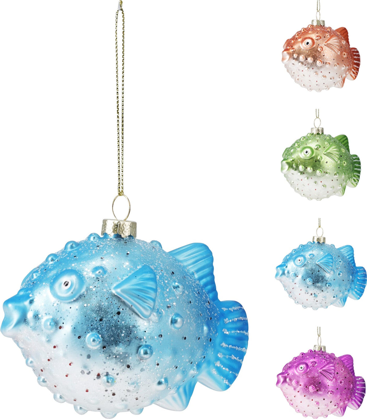 kogelvis hang deco 6x10x7cm 4ass