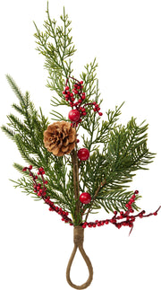 druppelvorm 40cm rode bessen