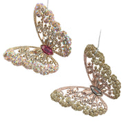 plastic butterfly orn 2/a