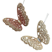 plastic butterfly orn 2/a