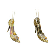 plastic high heels orn x 2.