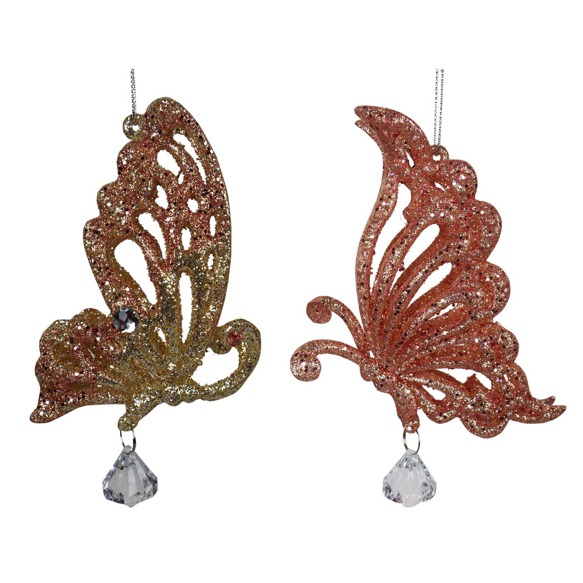 acrylic rosegold butterfly 2/a